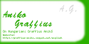 aniko graffius business card